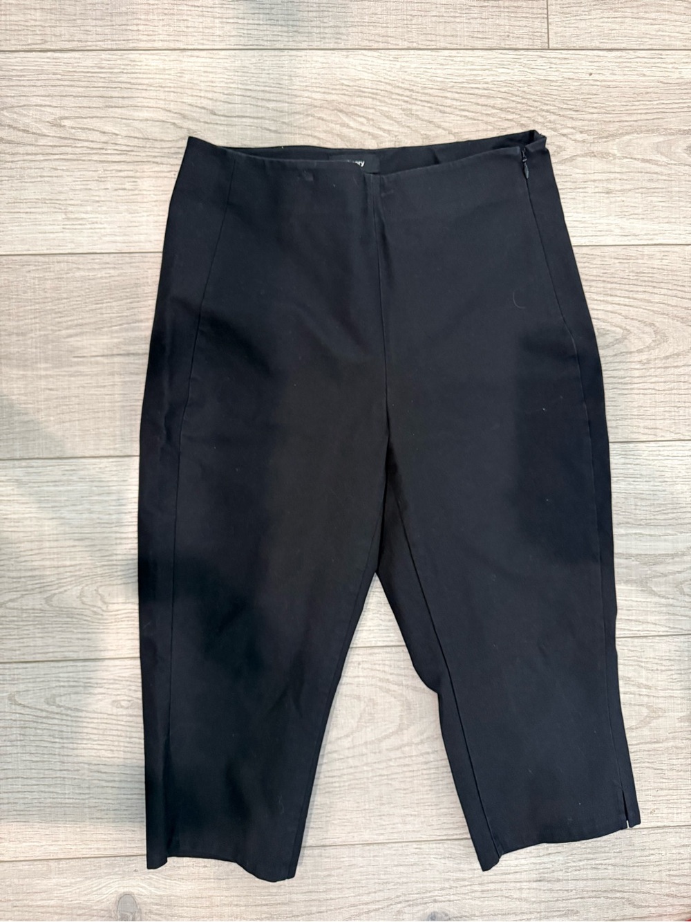 Theory Black Women's Crop Pants